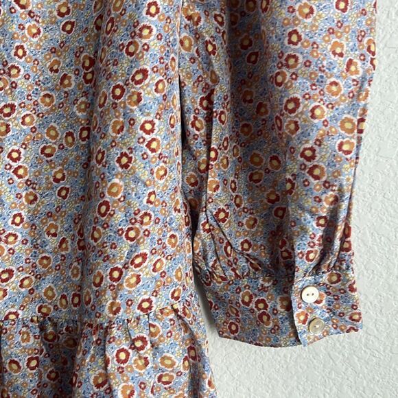 Rebecca Taylor Violet Fleur Belted Mini Dress, NWT, Size M - Picture 6 of 8